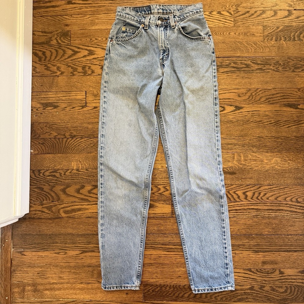 Levi's Vintage Jeans Women's Orange Tag Relaxed Fit Tapered‎ Leg Medium 3  USA